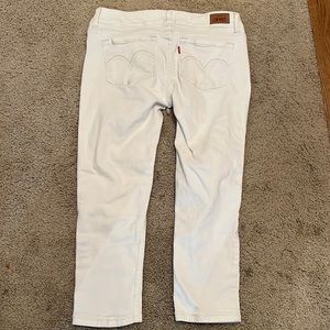 Levi’s 535 Leggings white Size 7 cropped